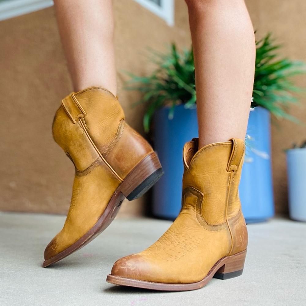 Frye Factory Distressed Boots NWT